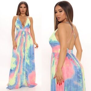 call me elastic ruched maxi dress Amandine Ruched Slinky Maxi Dress / Lemon | MESHKI